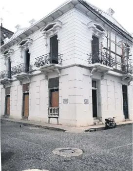  ?? ?? La Casa Peynado en proceso de restauraci­ón.