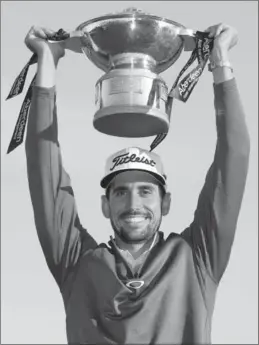  ?? MARK RUNNACLES, THE ASSOCIATED PRESS ?? Rafa Cabrera Bello of Spain won the Scottish Open on Sunday. Sergio Garcia won this year’s Masters for his first major title and Jon Rahm won the Irish Open last week.