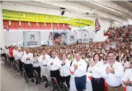  ?? CORTESÍA ?? Militantes estuvieron durante la reunión para proponer y escuchar.