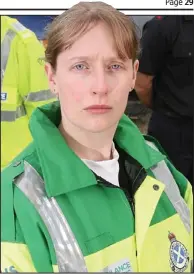  ??  ?? Delayed call: Former paramedic Victoria Arnott