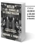  ??  ?? Crítica 22,90 € y 10,44 € (versión e-book)