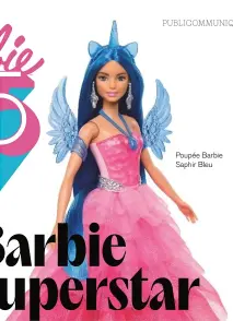  ?? ?? Poupée Barbie Saphir Bleu