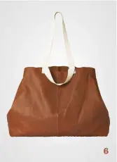  ??  ?? &amp;) Yaya big leather shopper bag, £119.95, Trouva. 6