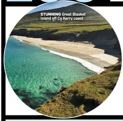  ?? ?? STUNNING Great Blasket Island off Co Kerry coast