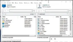  ??  ?? Bei der Datenübert­ragung zwischen zwei PCs mit Teamviewer arbeiten Sie mit einem einfachen Dateiexplo­rer.