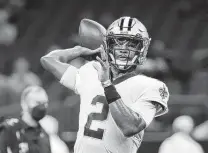  ?? Derick Hingle / Associated Press ?? The Saints enter the post-Drew Brees era with Jameis Winston starting at quarterbac­k. Winston beat out Taysom Hill.