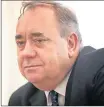  ??  ?? Alex Salmond