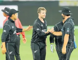  ?? Photo / Photosport ?? Lockie Ferguson took five Pakistan wickets yesterday.