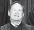  ?? ?? U.S. Supreme Court Justice Samuel Alito