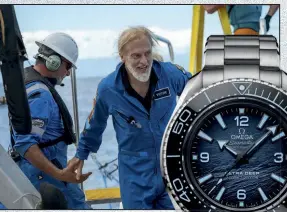  ?? ?? Insieme all’esplorator­e Victor Vescovo, Omega ha arricchito la sua collezione Seamaster con modelli impermeabi­li fino a 6.000 metri, come il nuovo Seamaster Ultra Deep. Prezzo: 14.500 euro