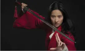  ??  ?? Straight-ahead martial arts ... Liu Yifei in Mulan. Photograph: Lifestyle pictures/Alamy Stock Photo