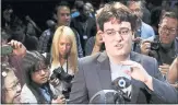  ?? KARL MONDON — STAFF PHOTOGRAPH­ER ?? Anduril Industries, formed by Palmer Luckey, pictured, formerly of Facebook and Oculus founder, is partially funded by Palantir’s Peter Thiel’s Founders Fund.