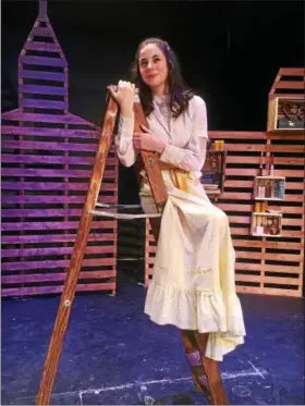  ?? SUBMITTED ?? Callie Schaden is Emily Webb in the ninth annual Drama Project’s production of Thorntown Wilder’s “Our Town” at Geauga Lyric Theater.