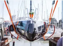  ??  ?? Chaque sortie d’eau sera synonyme de suspension du certificat de jauge, le bateau sera à nouveau contrôlé lors de son retour à l’eau.