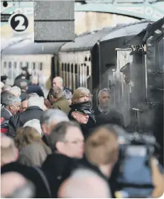  ??  ?? Take a trip on a steam train