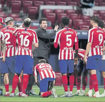  ?? FOTO: GETTY ?? Diego Simeone ha dado con la tecla