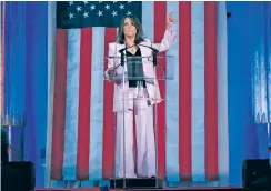  ?? JOSE LUIS MAGANA/ASSOCIATED PRESS FILE PHOTO ?? Self-help author Marianne Williamson launches her 2024 presidenti­al campaign with a speech in March. The 71-year-old onetime spiritual adviser to Oprah Winfrey is one of the few Democratic challenger­s to President Joe Biden.