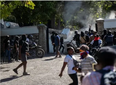  ?? aFP ?? En el 2023, las pandillas llegaron a controlar el 80% de la capital de la isla, según Naciones Unidas.