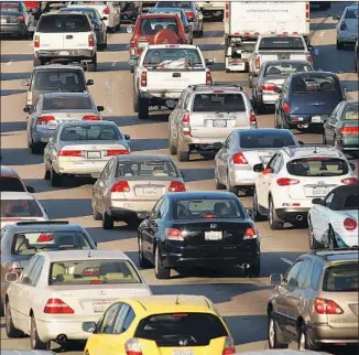  ?? David McNew Getty Images ?? THE EPA is proposing rules that will upend California’s role in pushing for cleaner cars.