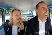  ?? CONTRIBUTE­D BY NETFLIX ?? This season of “Comedians In Cars Getting Coffee” with Jerry Seinfeld includes Kate McKinnon.