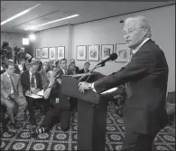  ?? AP/MANUEL BALCE CENETA ?? Marc Kasowitz, President Donald Trump’s personal attorney, asserted Thursday that Trump never “directed or suggested” that James Comey halt investigat­ing anybody.