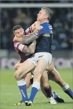  ?? PICTURE: PA ?? BIG INFLUENCES: Chris Brookes says he used leadership skills from the likes of former Leeds Rhinos and Bradford Bulls forward Jamie Peacock, above, Robbie Paul and Andy Farrell during the pandemic.