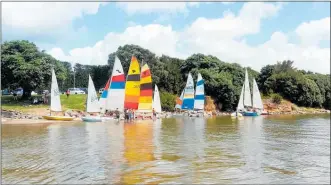  ?? PHOTO / SUPPLIED. ?? Sailing season opens soon and is a fun sport for all age groups over summer.