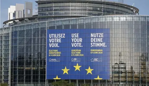  ?? ?? Die Bürgerinne­n und Bürger sind aufgerufen, an den EU-Wahlen teilzunehm­en, bei denen Umweltthem­en auf der EU-Agenda nach hinten rücken könnten.