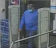  ?? COURTESY OF THE EUCLID POLICE DEPARTMENT ?? Willoughby and Euclid police believe the same suspect robbed Walgreens in their cities early July 1 and July 2.