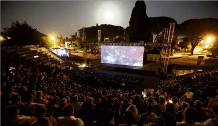  ?? (Photo doc Dylan Meiffret) ?? Les ciné-concerts reprennent samedi ( h ) au Théâtre romain de Fréjus avec Bohemian Rhapsody.