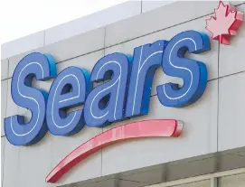  ??  ?? Sears employees and pensioners say selling a Winnipeg store to RioCan would bring more money to creditors, including themselves.