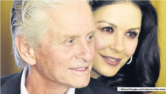  ??  ?? &gt; Michael Douglas and Catherine Zeta-Jones