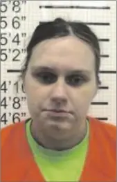 ?? WARREN COUNTY JAIL VIA AP ?? This mugshot provided by Warren County Jail on Wednesday in Indianola, Iowa, shows Megan Staude.