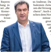  ?? FOTO: DPA ?? Bayerns Ministerpr­äsident Markus
Söder.