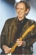  ?? DANIEL ACKER / REUTERS ?? Keith Richards allegedly fought with bandmate
Ronnie Wood — and brought out a gun during
one confrontat­ion.