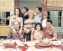  ??  ?? CLASSIC: Glenn Close, top centre, was at the heart of the 1983 classic ‘The Big Chill’.