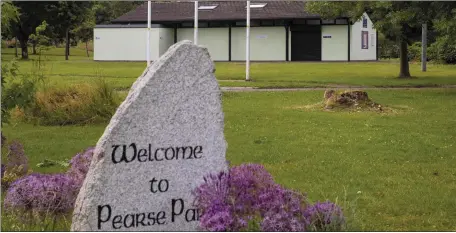  ??  ?? The public toilets at Pearse Park in New Ross reopened over recent days having been closed for months.