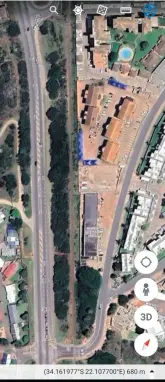  ?? Photo: Google Earth screenshot ?? The Milkwood trees.