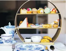  ??  ?? Afternoon tea is served at Origo Club on Fridays and Saturdays.