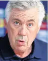  ??  ?? POOR START Ancelotti