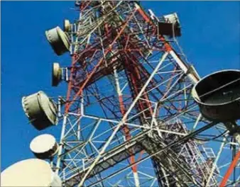  ??  ?? Telecoms Mast