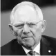  ??  ?? Wolfgang Schaeuble