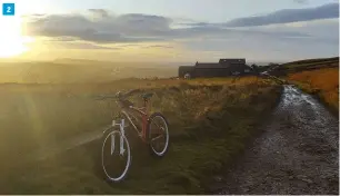  ??  ?? 1
Simpson Ewan taking his hardtail out to some local trails in Kilmacolm 2 Nick Taylor catching the sunrise from Holcombe Hill near Ramsbottom 3 Shot of the Month: Marc Dixon nailing a pan shot of his buddy Adam Whitaker
4 Eleven-yearold Sam Nisbet throwing shapes most of us can only dream of 5 Ollie Roland getting his Santa Cruz sideways