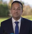  ??  ?? ALMOST READY: Taoiseach Leo Varadkar