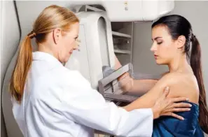  ??  ?? A mammogram is an X-ray of the breast, and a diagnostic mammogram is used to examine lumps or changes in the breast. A diagnostic mammogram includes more views of the breast than a screening mammogram.