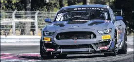  ??  ?? Multimatic’s Mustang has already been tested by Priaulx at Snetterton