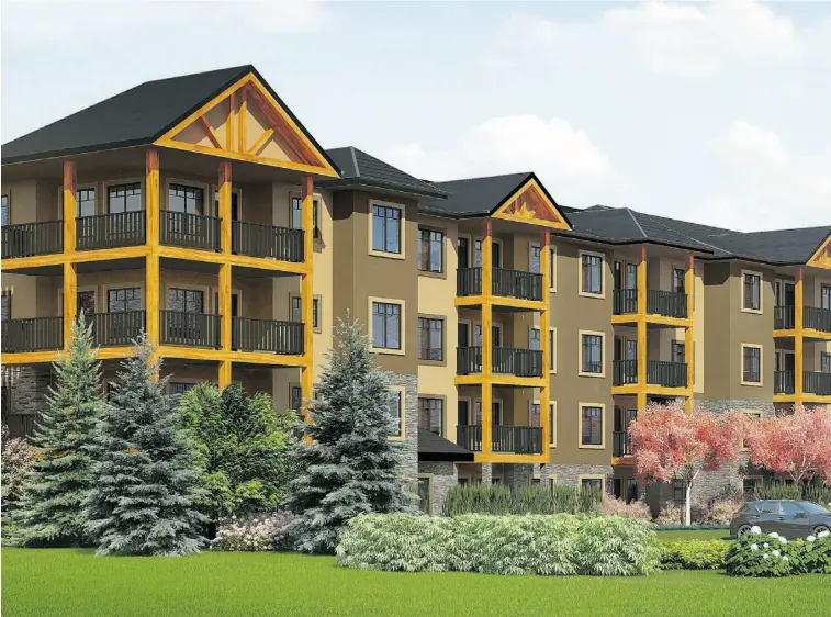  ?? Supplied ?? Cove Properties’ Essence will introduce three adult-only apartment-style buildings to the popular neighbourh­ood of Windermere South at Ellerslie Road and 170th Street.