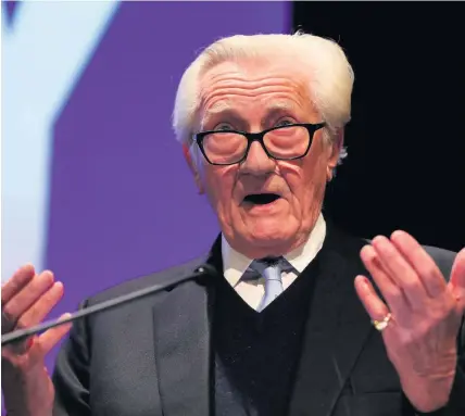  ??  ?? Lord Heseltine says progress in devolving power to the English regions has stalled