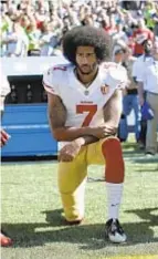  ?? AP ?? Roger Goodell says he’d be all for it if a team wanted to sign Colin Kaepernick, who has not played since 2016.