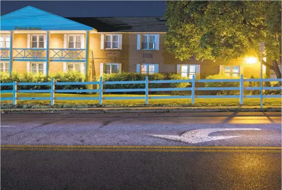  ?? KARL MERTON FERRON/BALTIMORE SUN ?? Forest Haven Nursing and Rehabilita­tion Center is seen here at 701 Edmondson Avenue in Catonsvill­e on May 9.